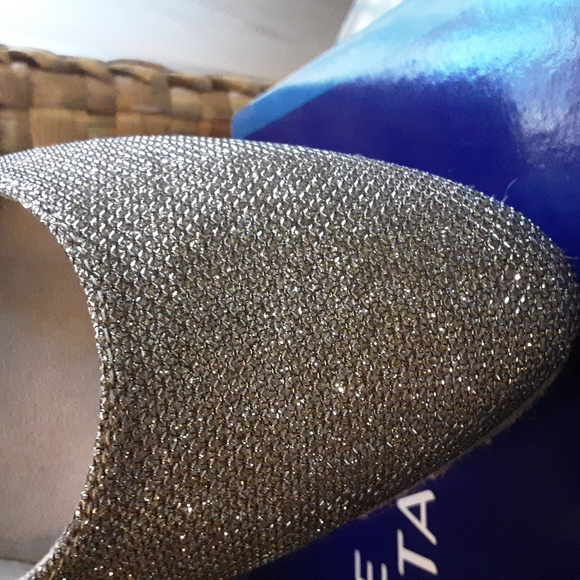 White Mountain Court Espadrille Wedges 10M - Picture 2 of 5